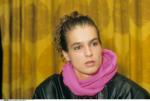 Katarina Witt im April 1988 während einer Eiskunstlaufveranstaltung in Dortmund